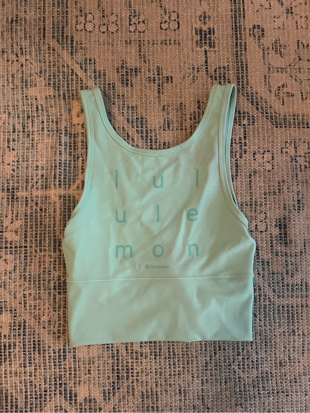 Lululemon Mint Green Athletic Tank size 4